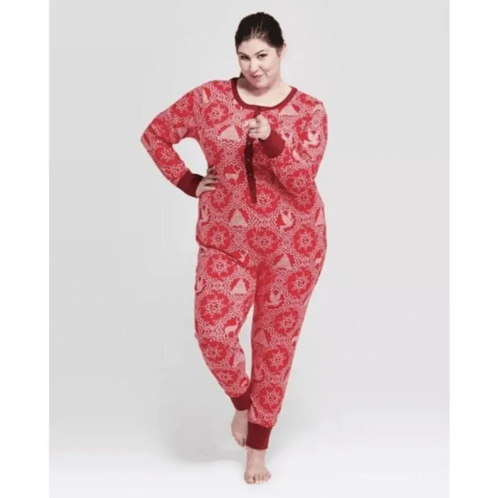 โจHEARTH & HANDโSNOWFLAKE BODYSUIT PAJAMAโจ